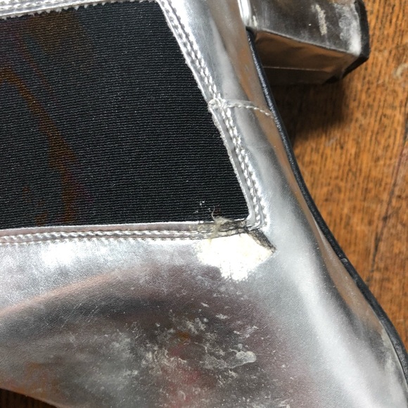 Silver ankle boots - Picture 9 of 9